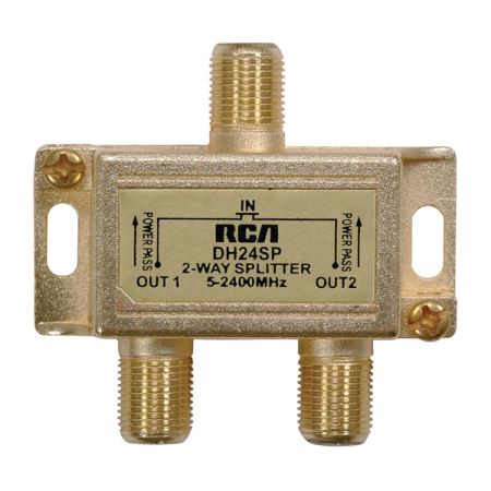 RCA DH24SPE 3GHz Digital Plus 2-Way Splitter